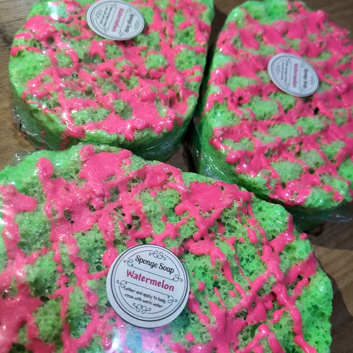 Watermelon Exfoliating Soap Sponge