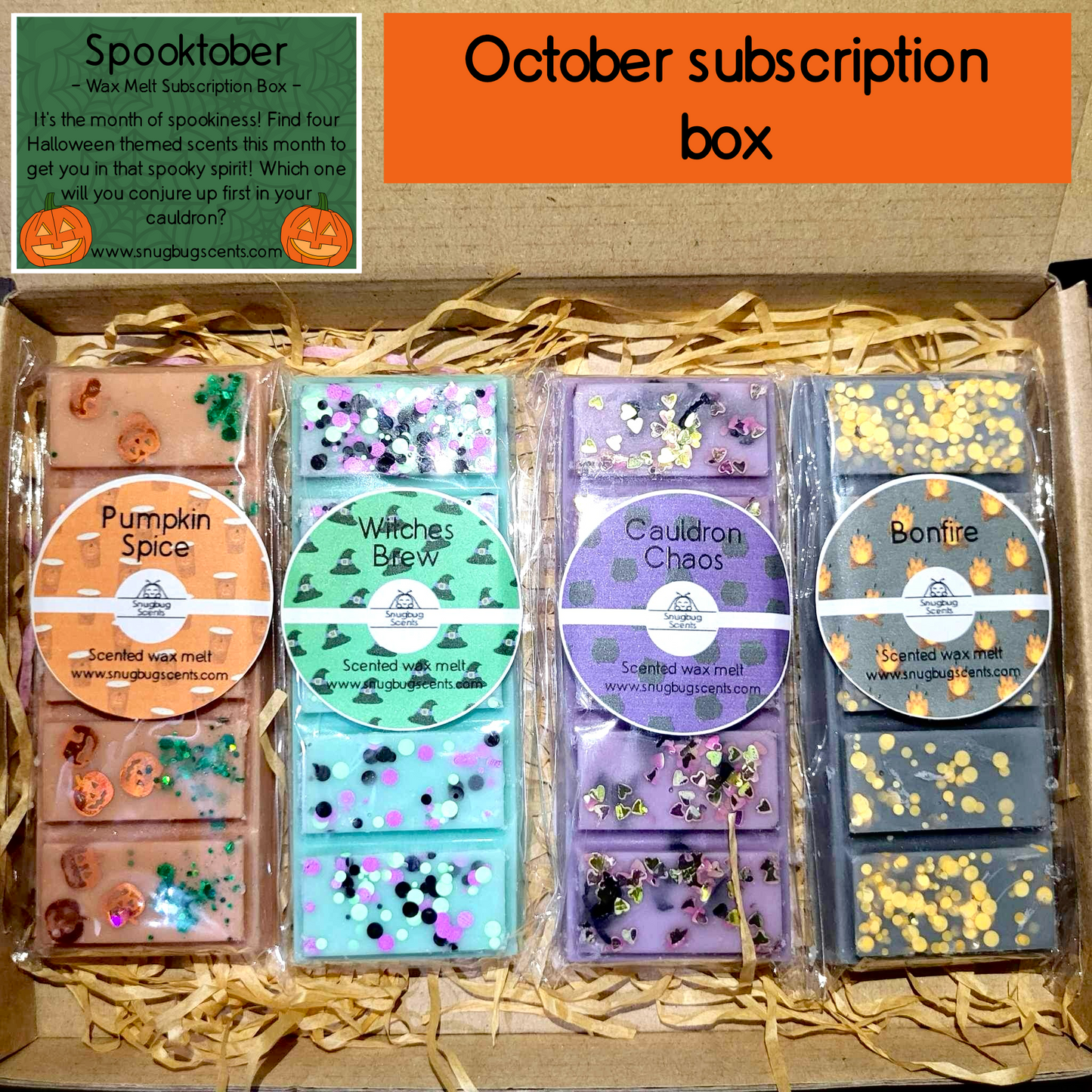 Wax Melt Monthly Subscription Box