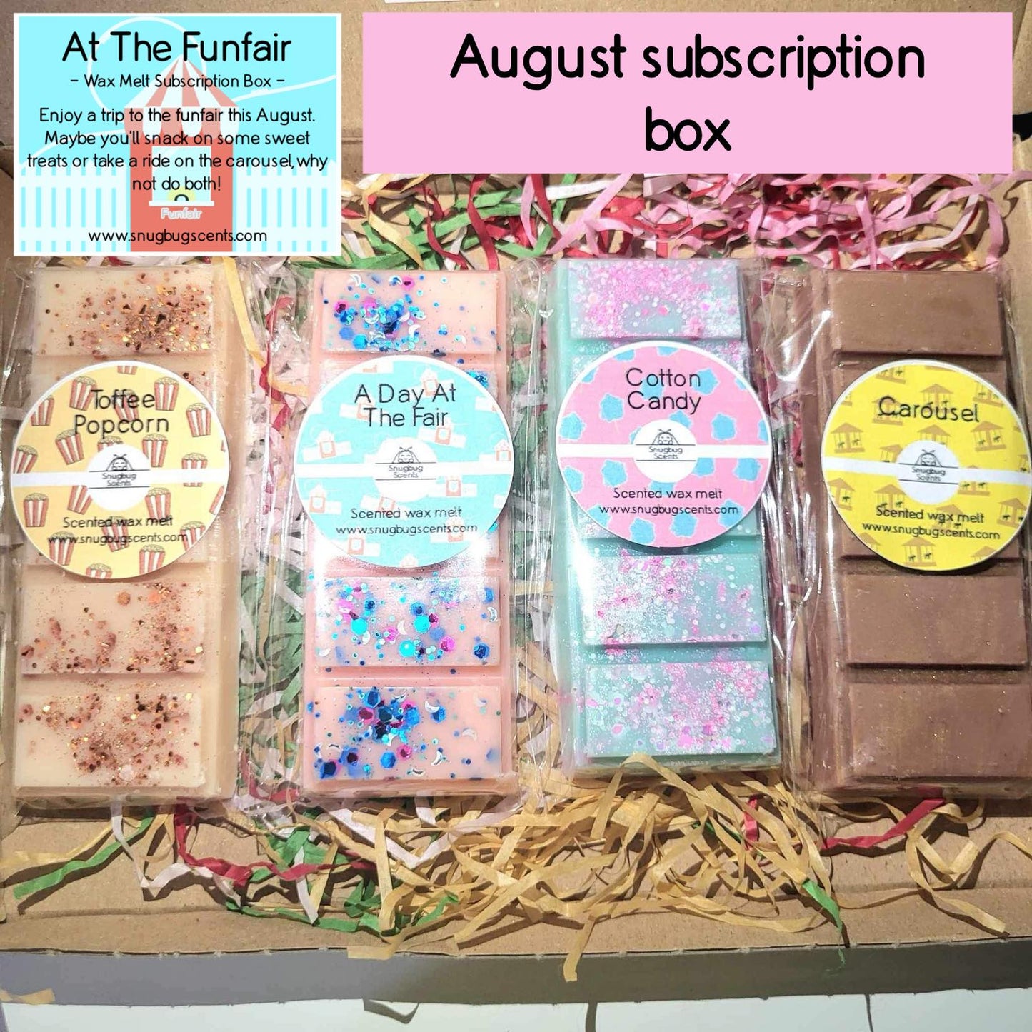 Wax Melt Monthly Subscription Box